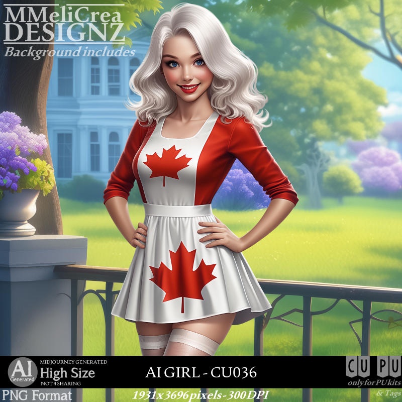 (image for) AI - GIRL CU036 (CU4PU/PNG)